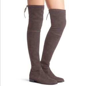 Stuart Weitzman Lowland Boot Gray - Size 8.5